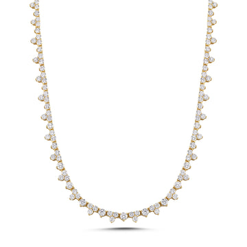 Ray of Light Diamond Tennis Necklace
