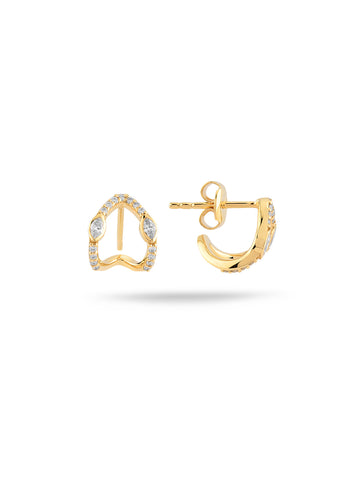 The Small Wishbone Earrings