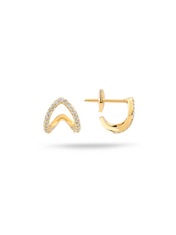 The Small Wishbone Earring