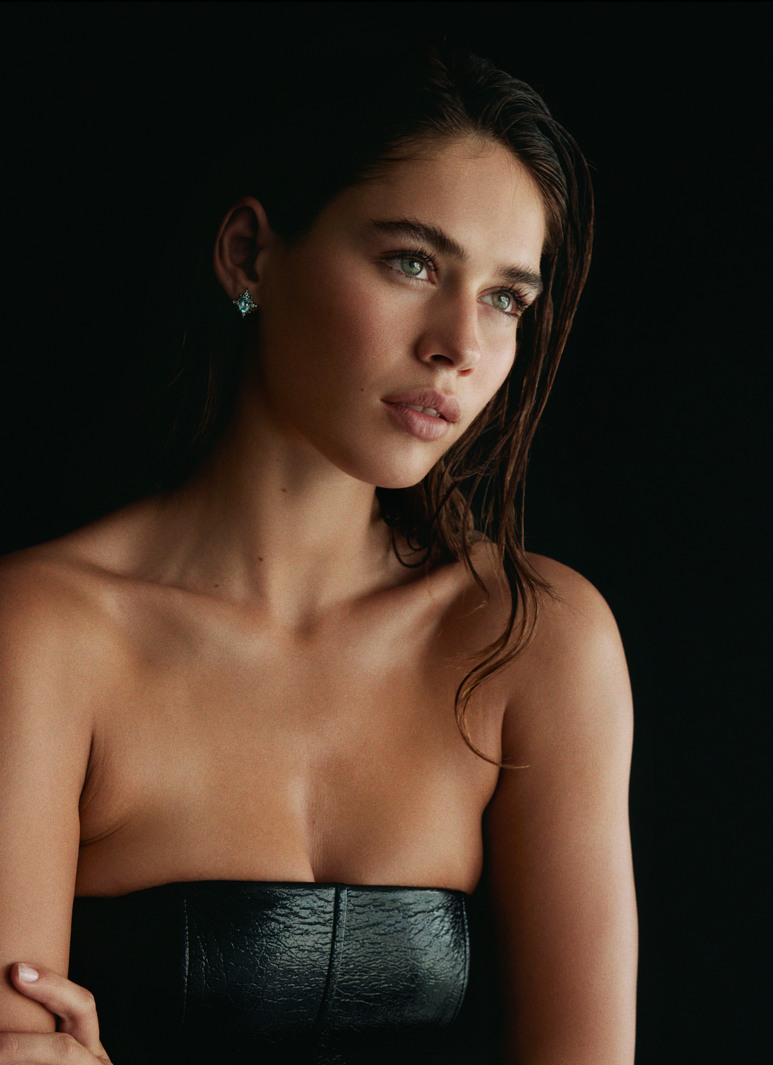 Major Star of Nyx Earrings (Sky Blue Topaz)